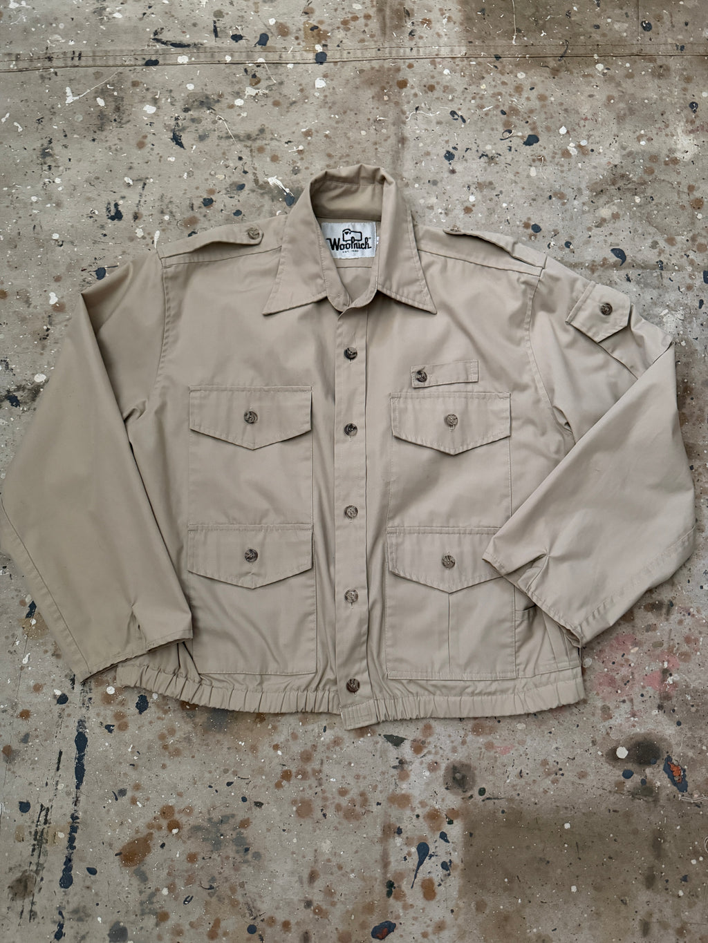 80S WOOLRICH Fishing Jacket