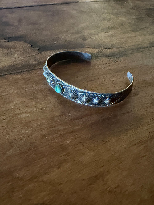 1940s/50s Sterling Silver Cuff