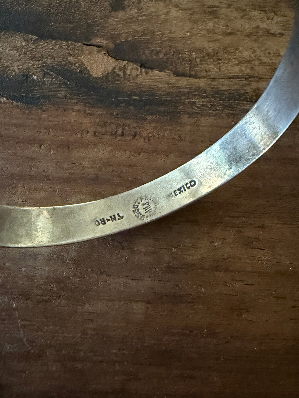 Mexican Made Sterling Silver Bangle Bracelet