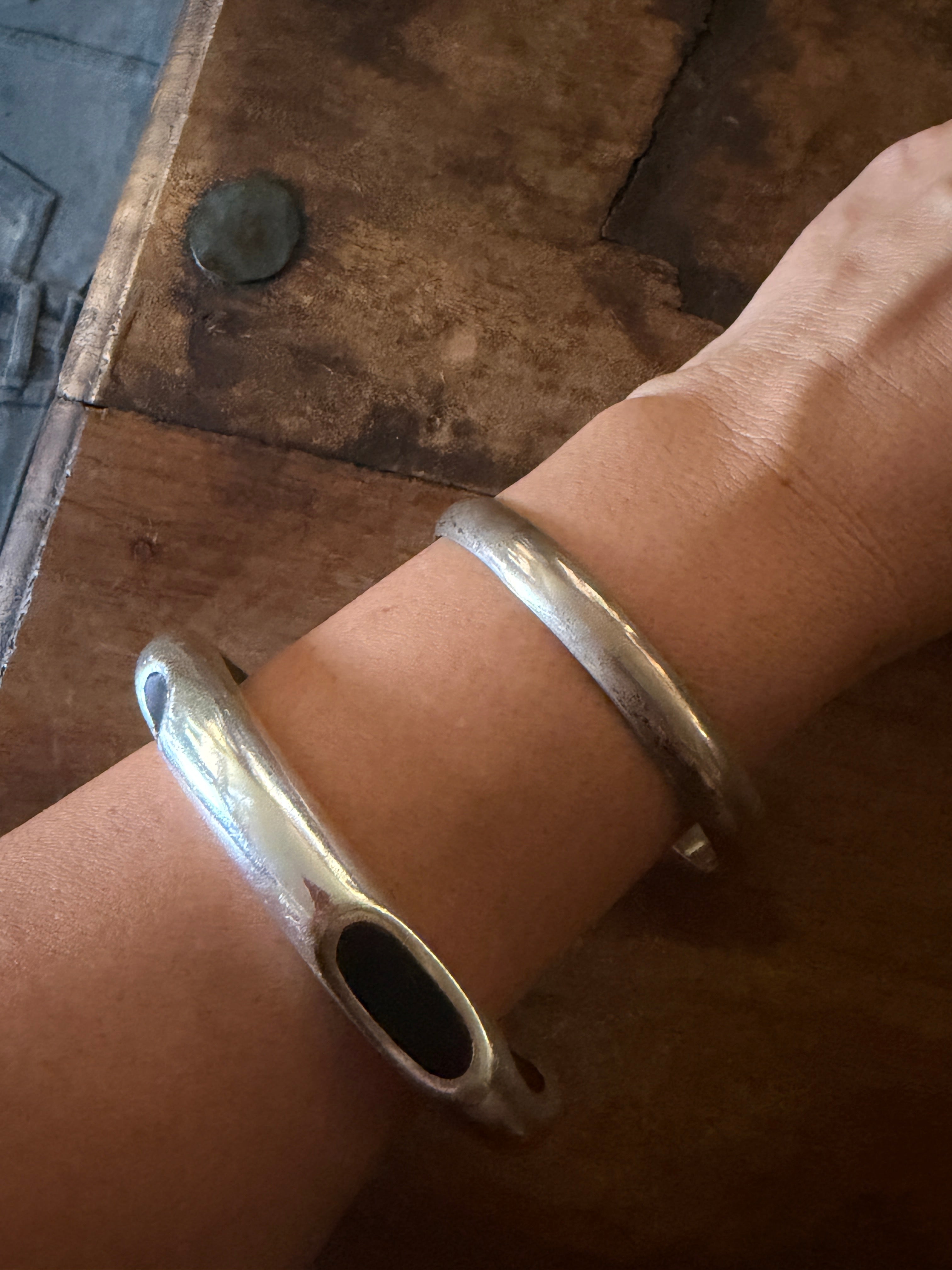 Mexican Made Sterling Silver Bangle Bracelet