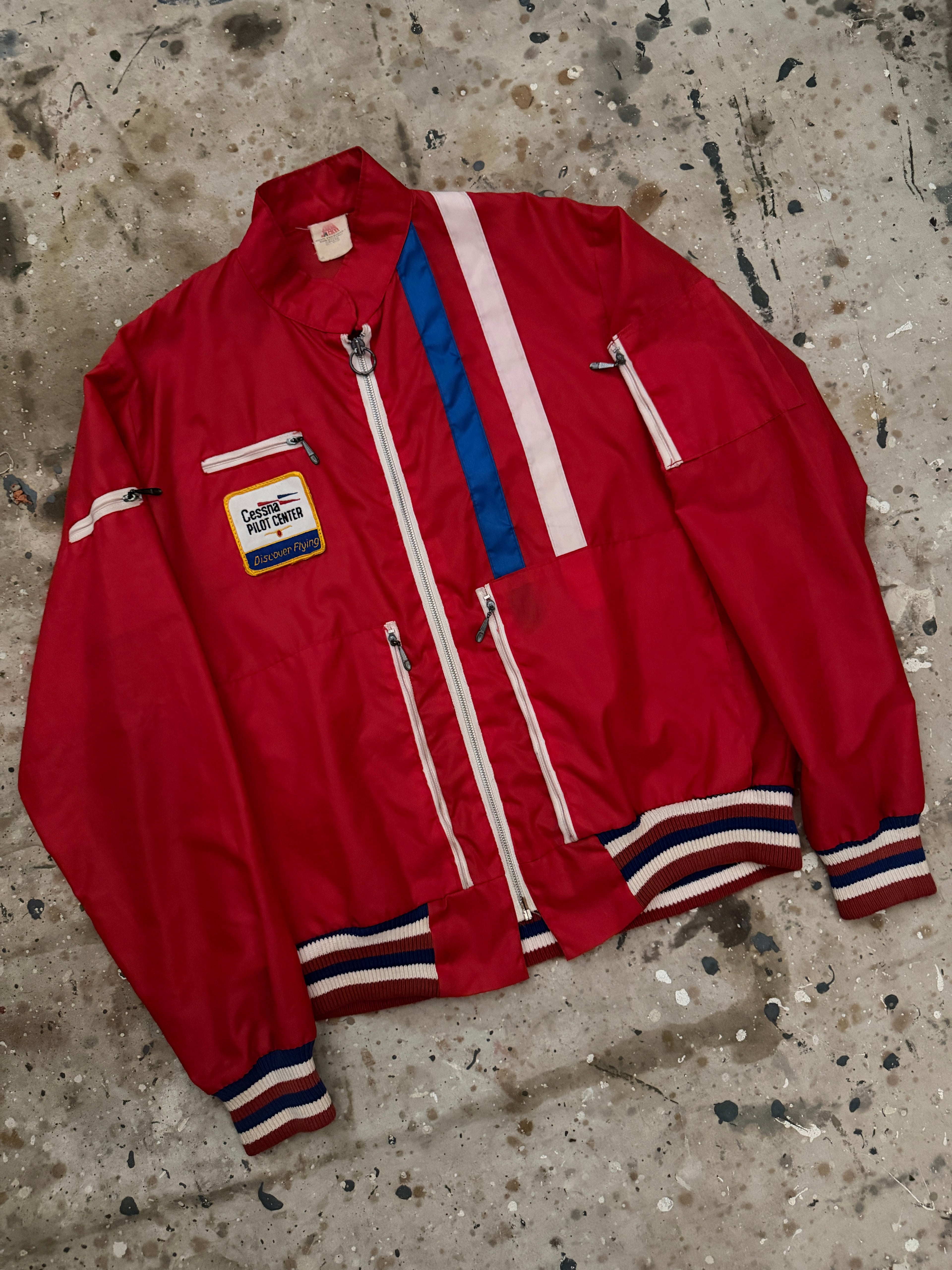 70s Red Racing Jacket