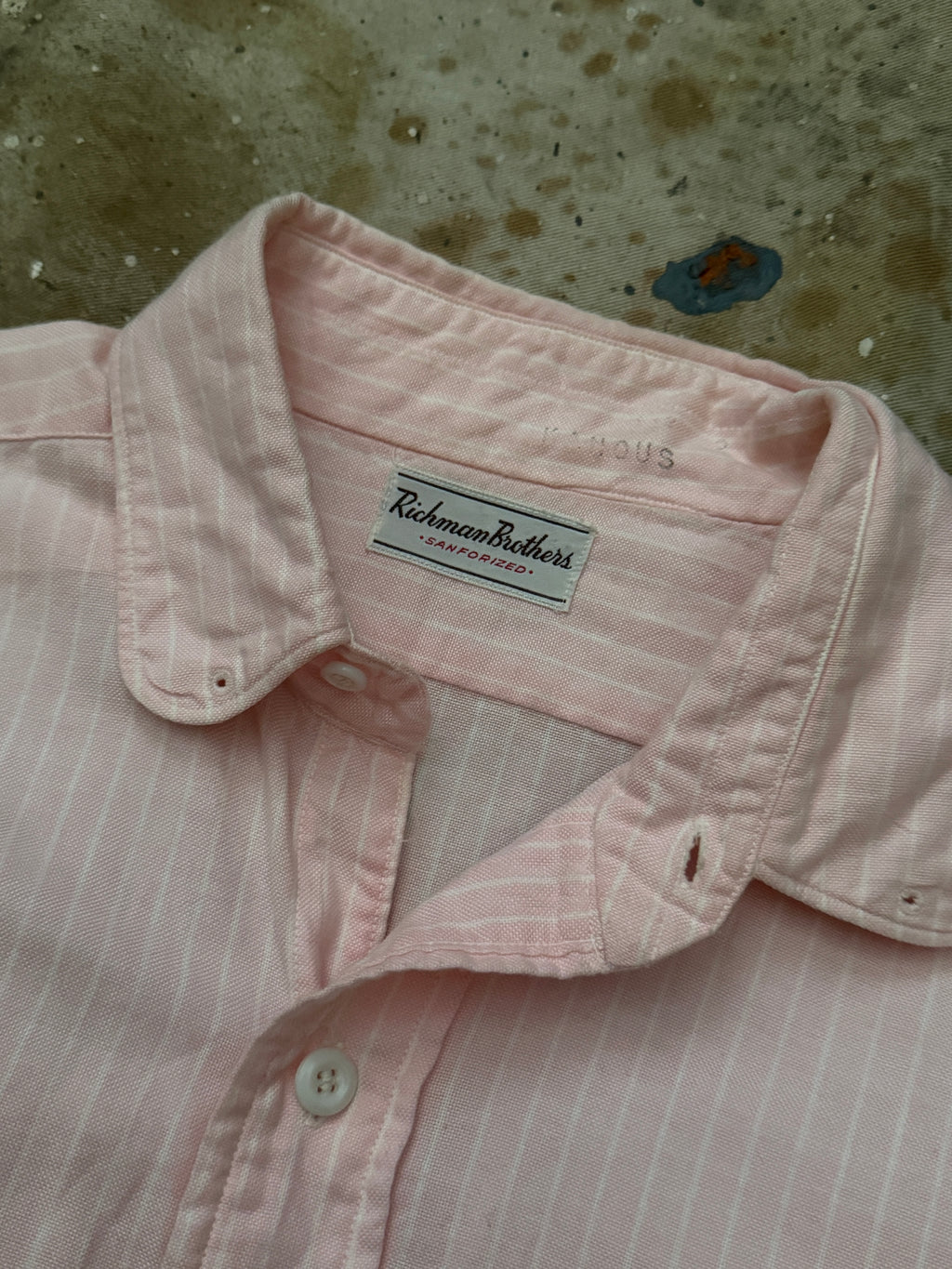 50s/60s Pink Button Down Shirt