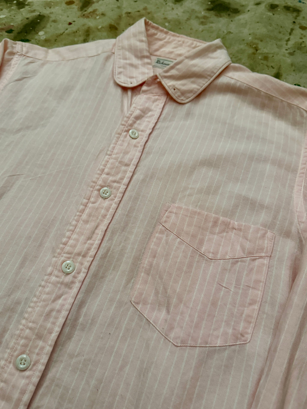 50s/60s Pink Button Down Shirt
